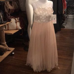 New Rare Edition dresses size 10 Taupe children